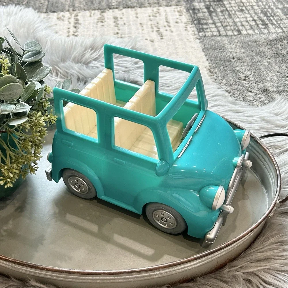 Li'l Woodzeez Teal Blue‎ Family Car Battat Breezy Buggy